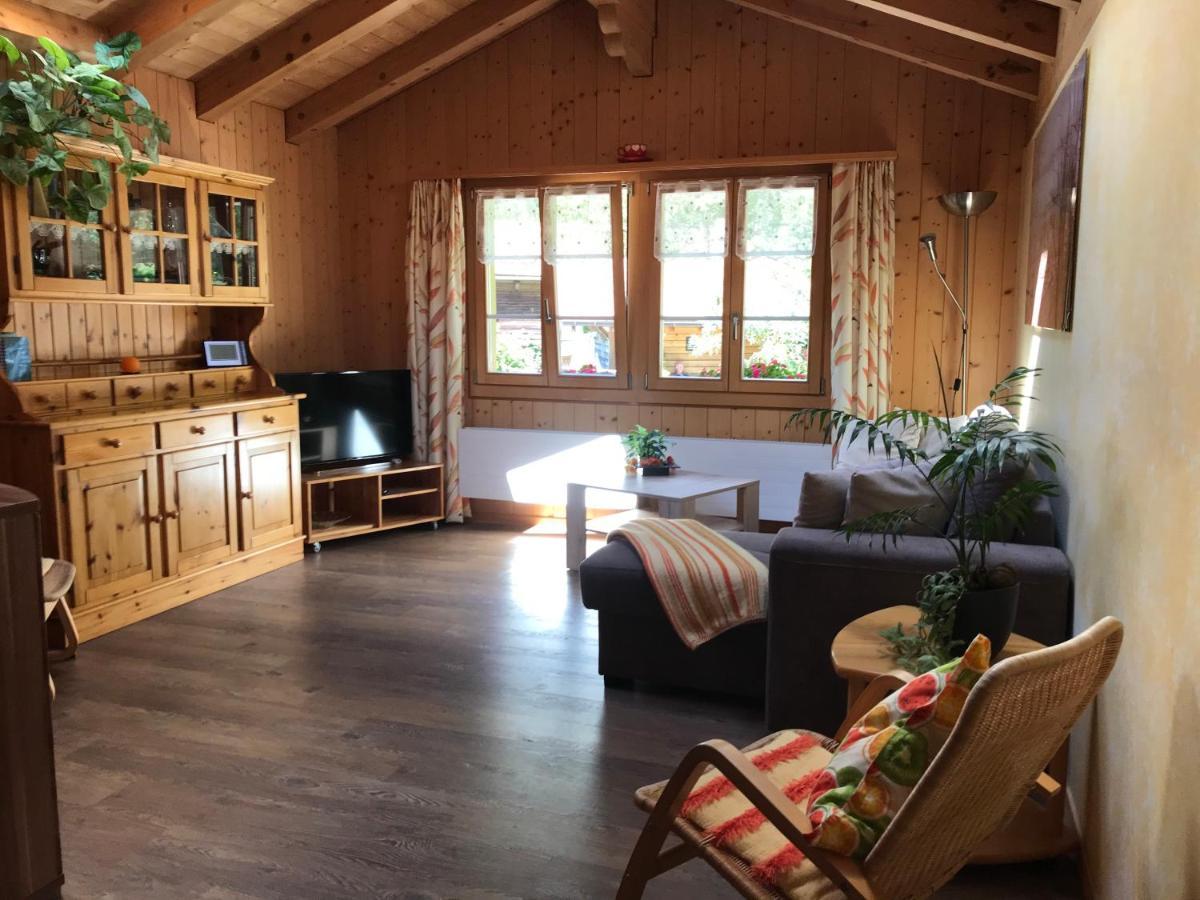 Ferienwohnung Stalden Lütschenthal Eksteriør bilde
